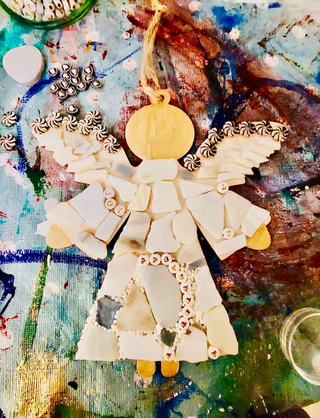 Louise's mosaic angel