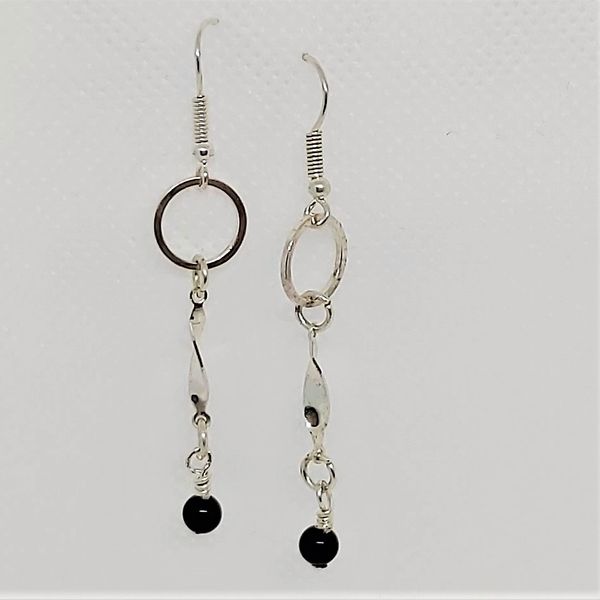 ♥ Black Onyx earrings Kit Completed ♥ 