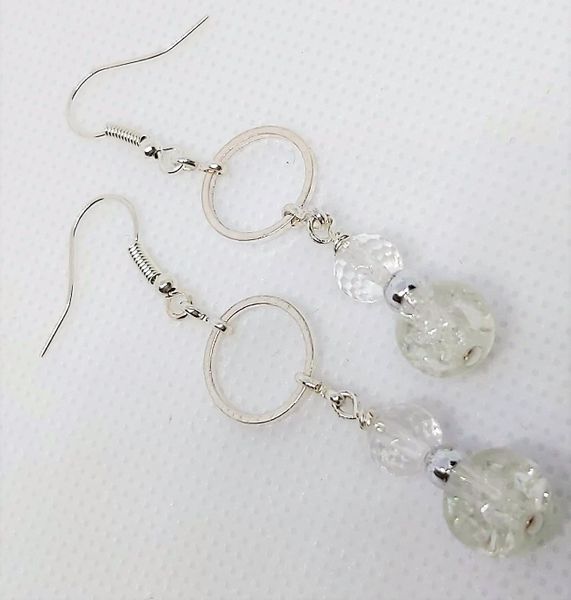 ♥  KIT CREATES THIS PAIR OF GORGEOUS SPARKLY EARRINGS ♥ GREAT PARTY EARRINGS ♥