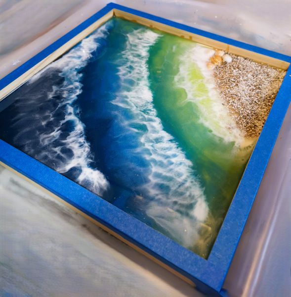 Resin beach course for beginners