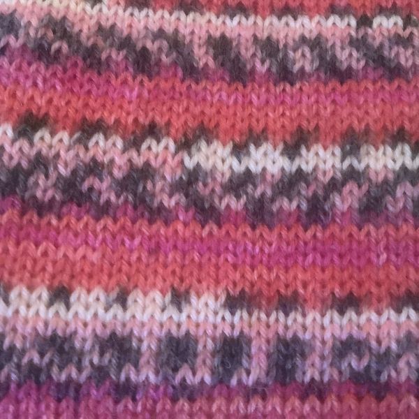 Close up of yarn design Claire