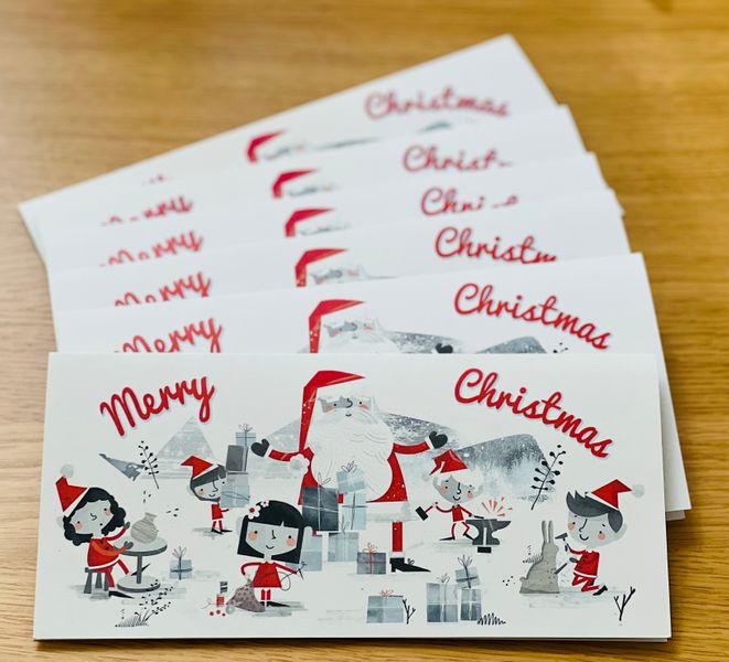 6 x Christmas cards