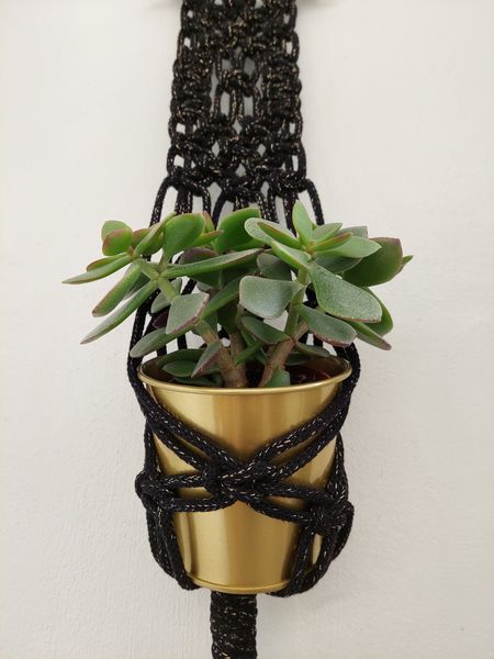 Macrame Plant Holder Tutorial Video