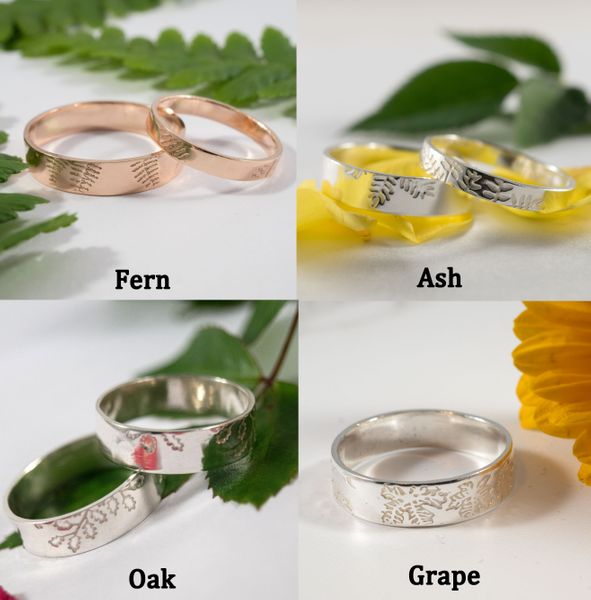 Botanical Rings