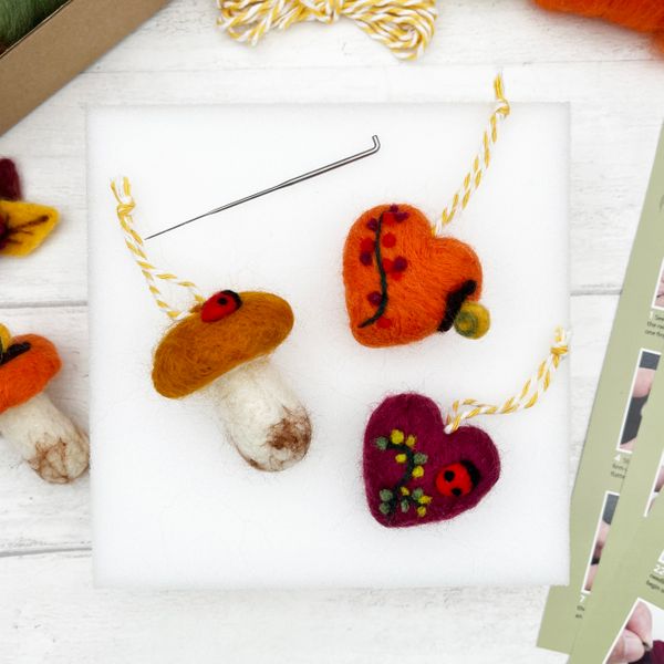 Bergin & Bath Needle felting kit - Autumn