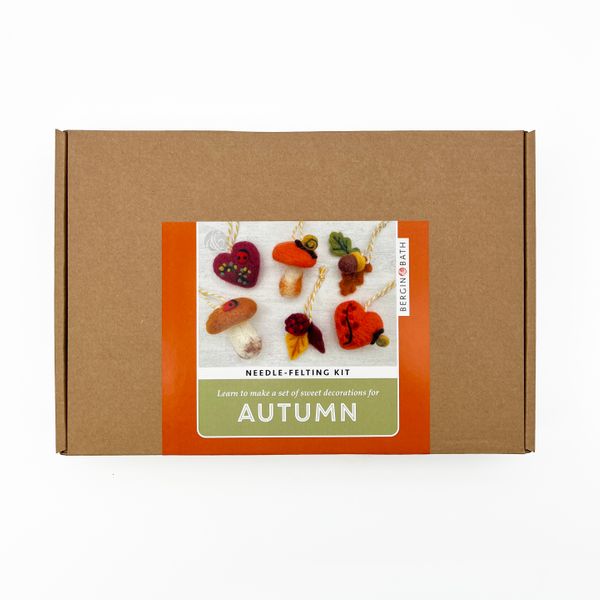 Bergin & Bath Needle felting kit - Autumn, Box