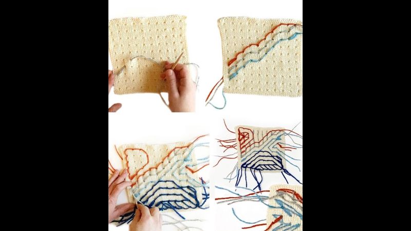 Slow stitched fashion with knitwear designer Maija Nygren in Edinburgh