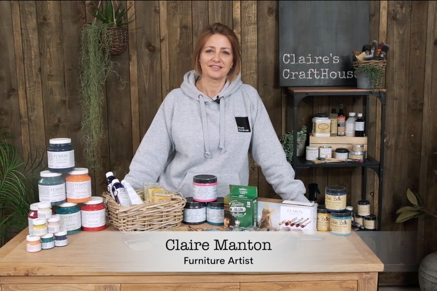 Learn how to paint and upcycle furniture with Claire.