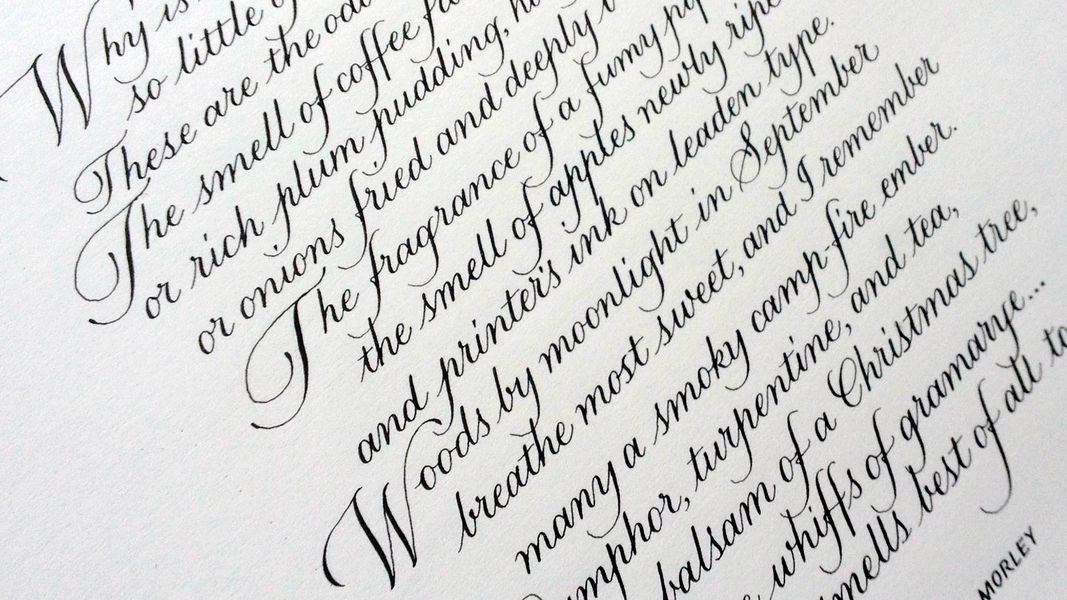 Copperplate - Regular Classes - from January 2024