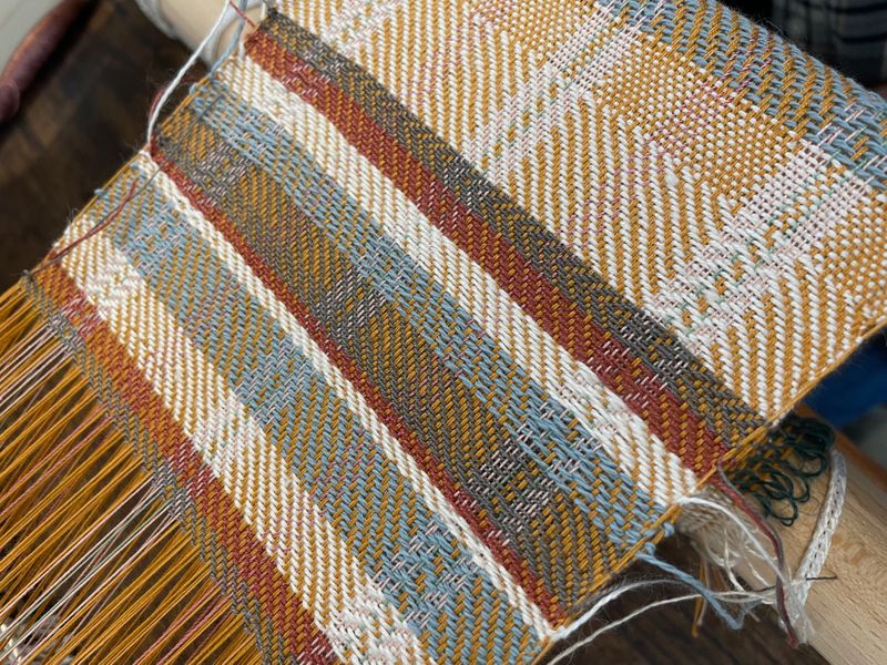 Debbie's weaving