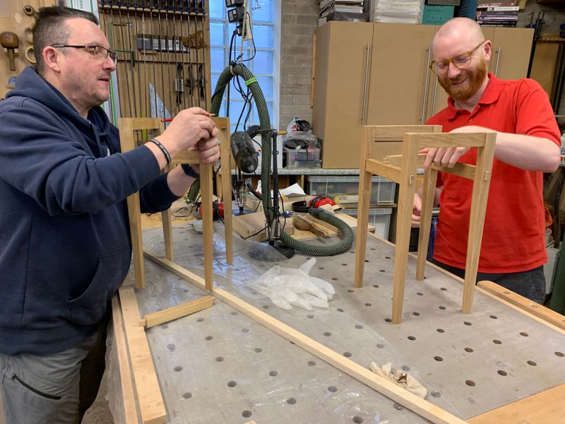 The table starts to come together on the morning of day 3.