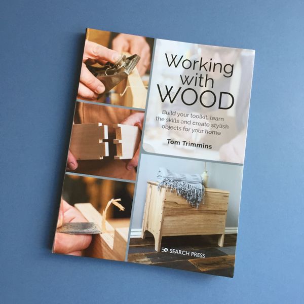 Front cover-working with wood by Tom Trimmins