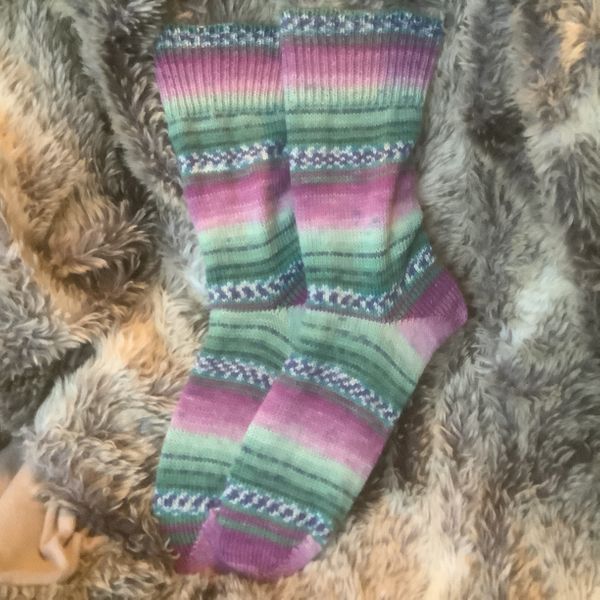 Handmade sock ( yarn design Kate)