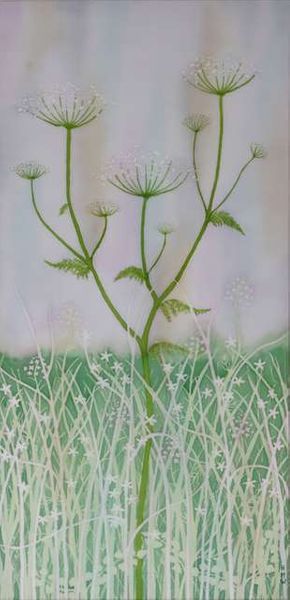 Painting on Silk . .a Quirky Workshop with Margaret Wilmot at Greystoke Craft Garden & Barns, nr Ullswater, Cumbria