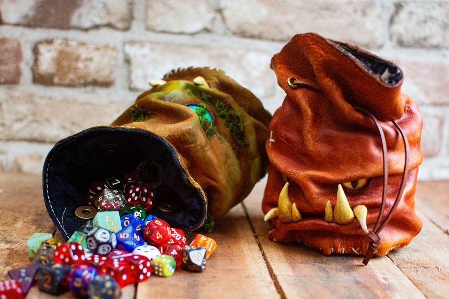 Decorative goblin pouch