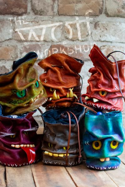 Dungeons and Dragons Dice Bags