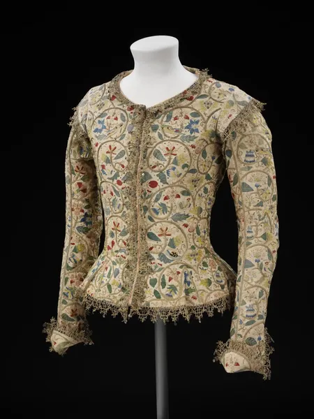 Jacobean Wool Embroidery Waistcoat
V&A Museum, London. UK