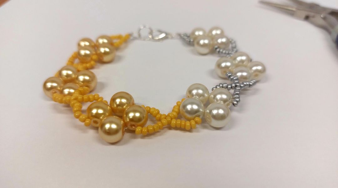 Beaded Bracelet done in one of our workshop sessions 