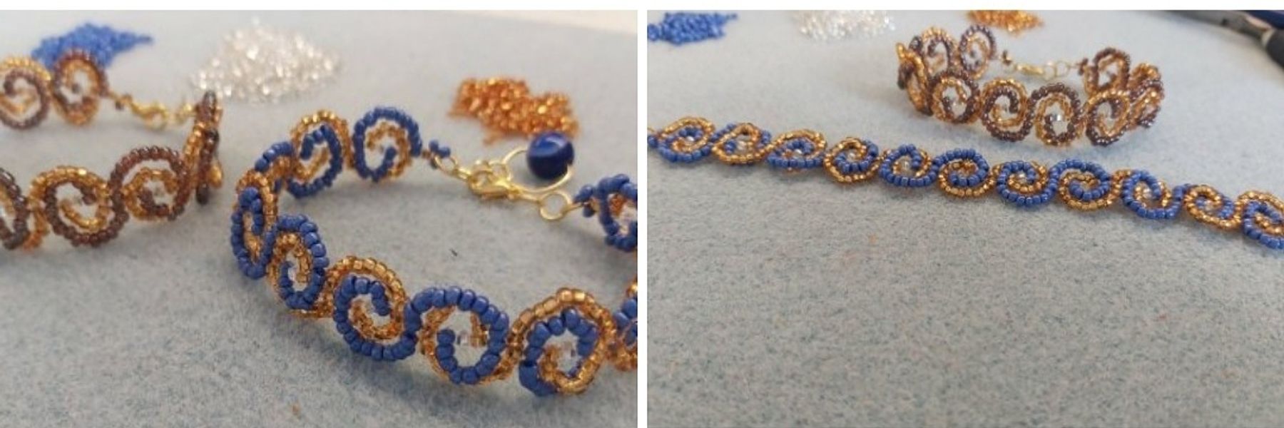 Beaded Bracelet done in one of our workshop sessions 