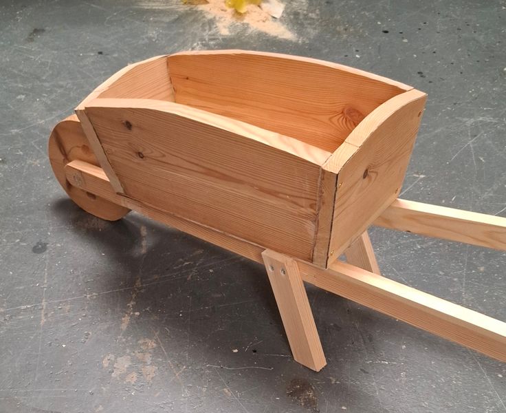 Wheel barrow planter