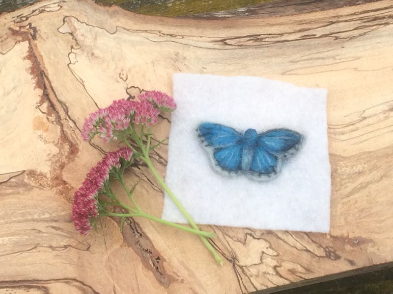 Needle Felted Butterfly