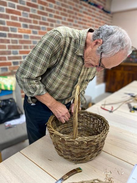 Nick Vane - attaching the handle