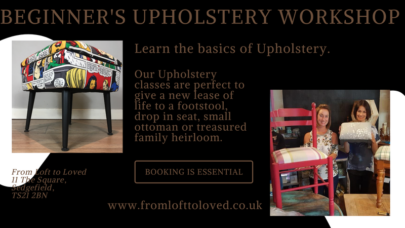 Beginner's Upholstery Workshop