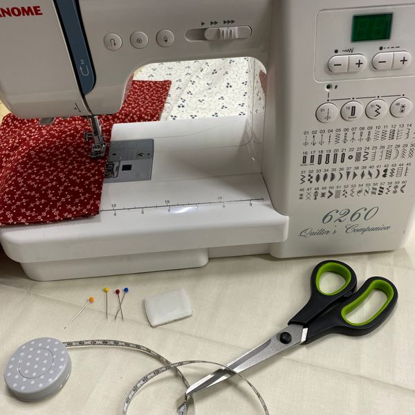 Sewing machine sewing