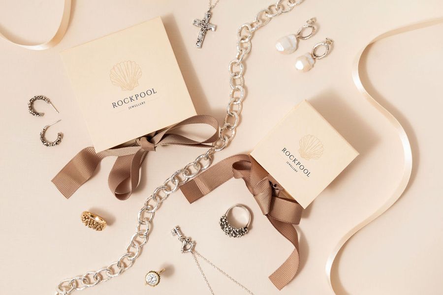 Rockpool jewellery packaging 