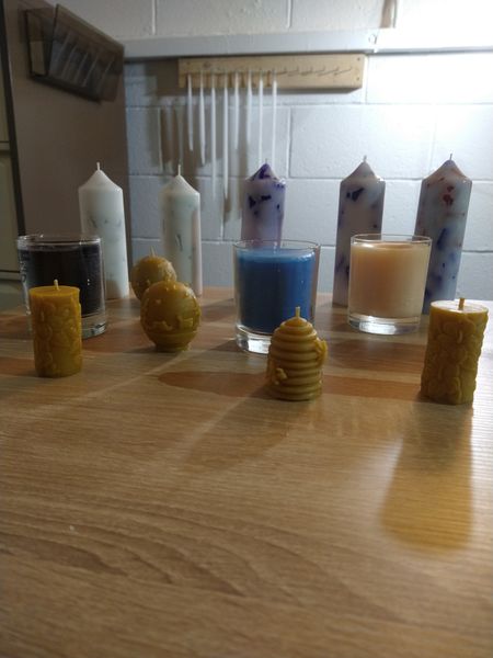 Candle Making Course Candle Selection