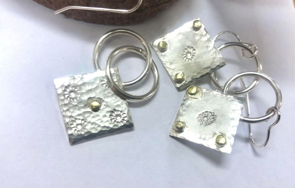 Students pendant and earrings