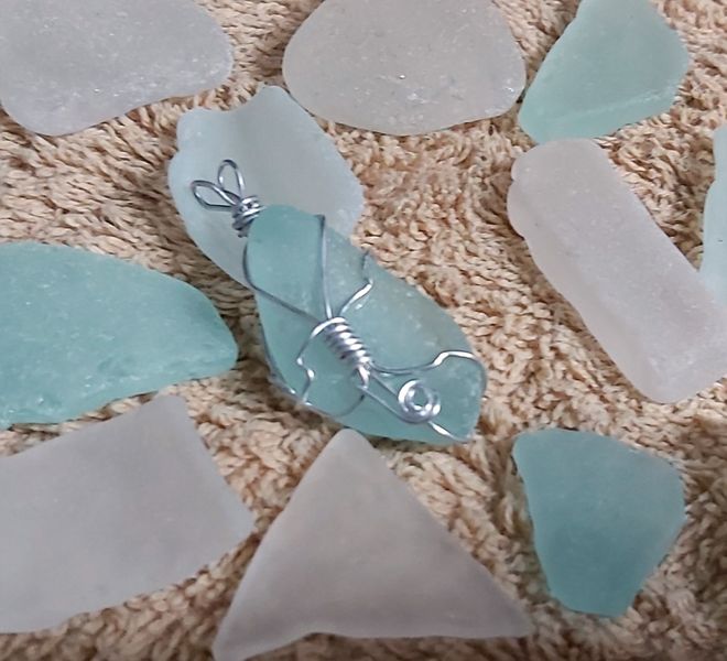 You never know what colour or texture or size of sea glass you will find, same applies to these kits.  But you do know that I guarantee they are naturally formed and add a little bit of magic with the unknown history of how it became sea glass in the first place.
