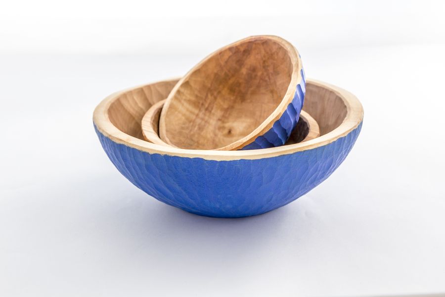 hand carved bowls by mc woodcrafts