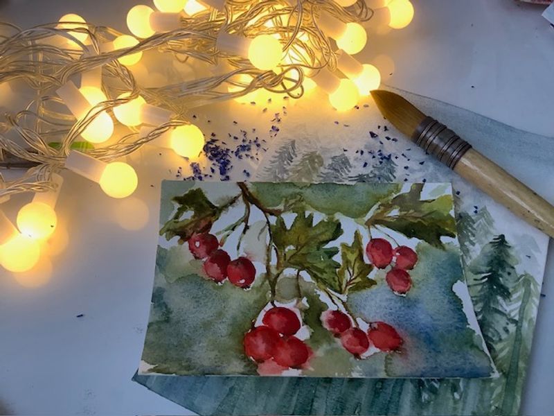 Create your own cards this Christmas - mini works of art you'll love!