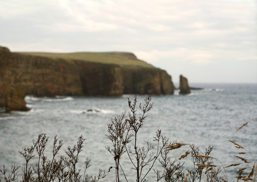 View out over Windwick Bay