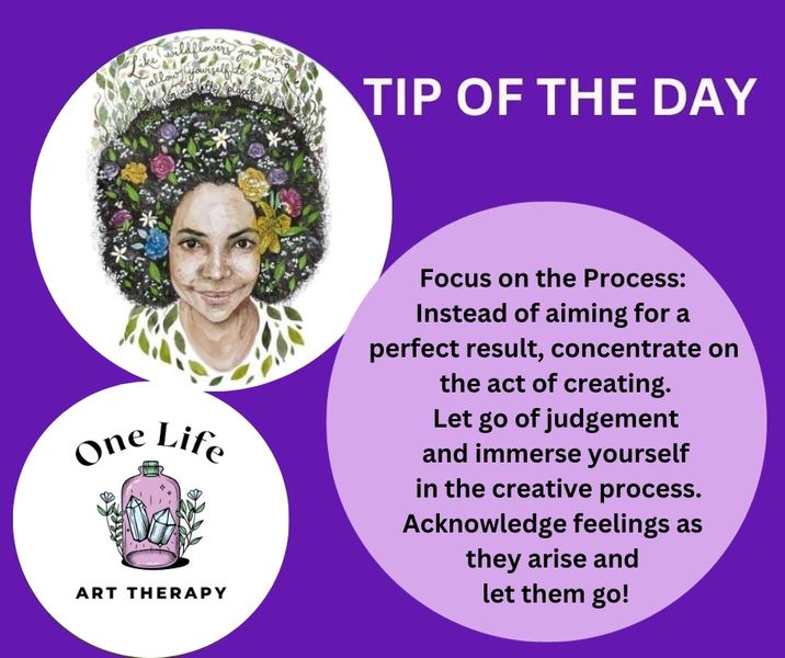 Art Therapy Tip of The Day
