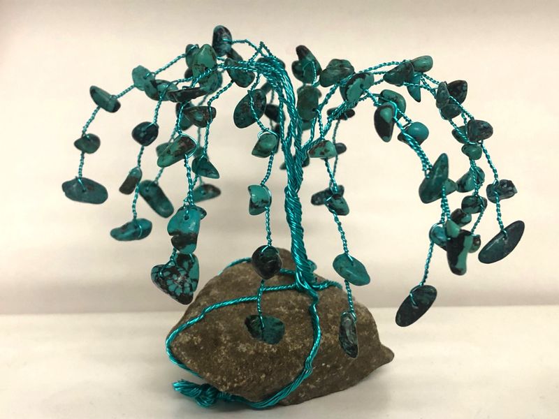 turquoise crystal gen tree