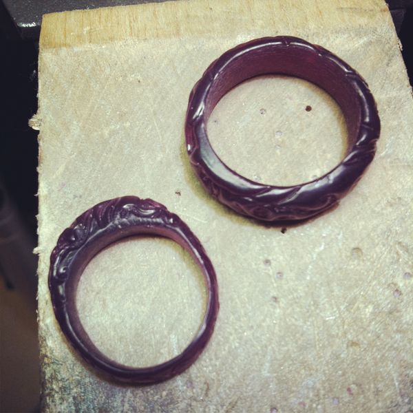 Rings for gold casting 