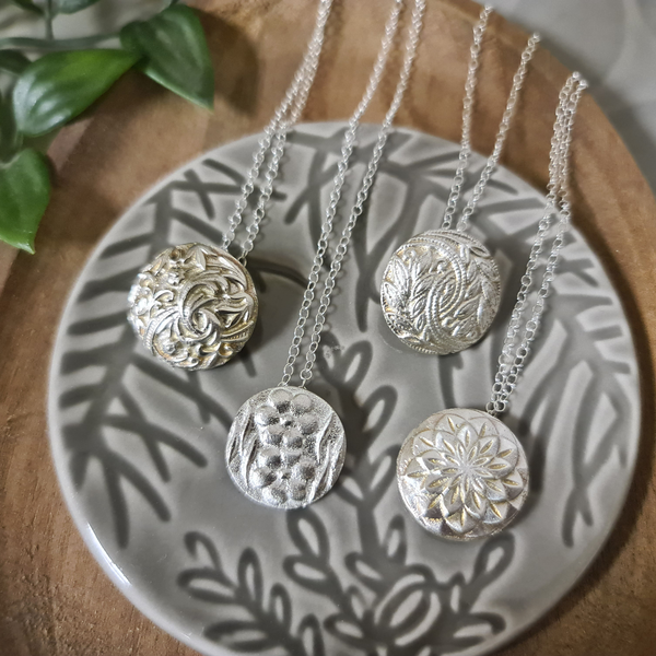 Sand Cast Pendant examples