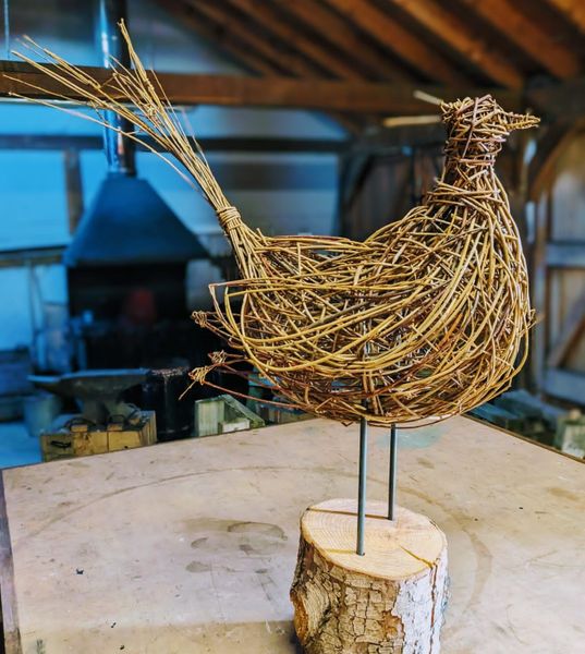 Willow Weaving 'Pheasant' Workshop at Stanwick Lakes