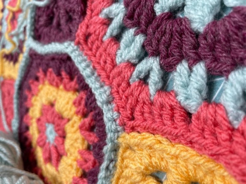 Autumn crochet colours