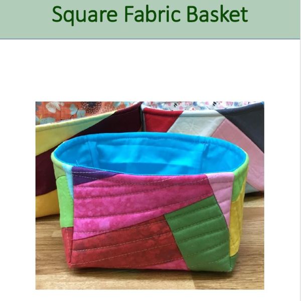 Pattern for square basket