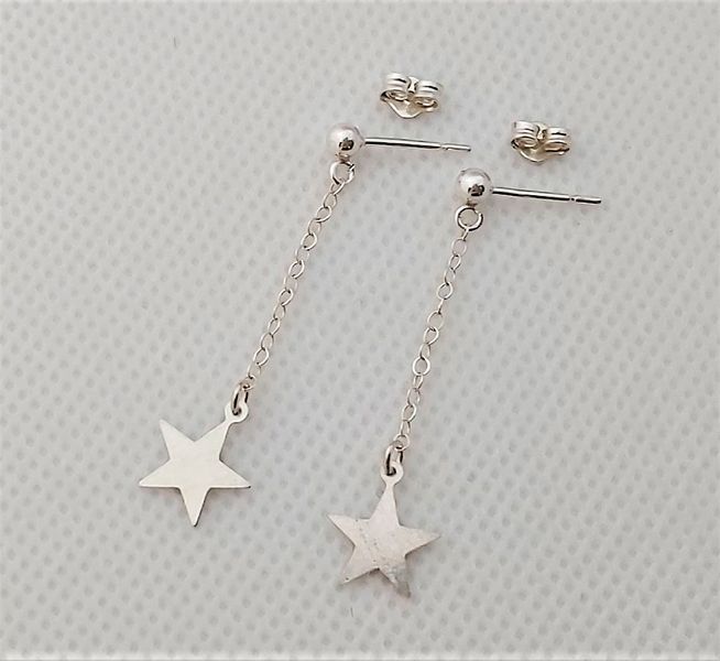 ♥ SCROLLS & EARRINGS, CHAIN AND STAR ARE ALL CREATED IN 925 STERLING SILVER ♥ 