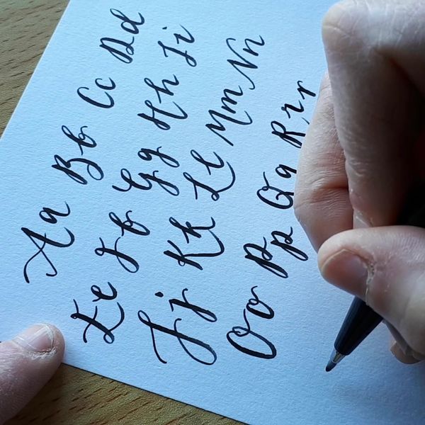 Lovely Lettering workshop by Alice Draws the Line