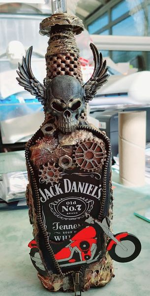 Creative Crafts with Jack Daniel's Bottles