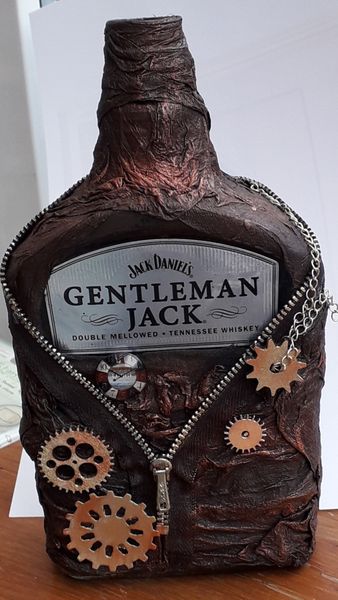 Decorated Gentleman Jack Bottle