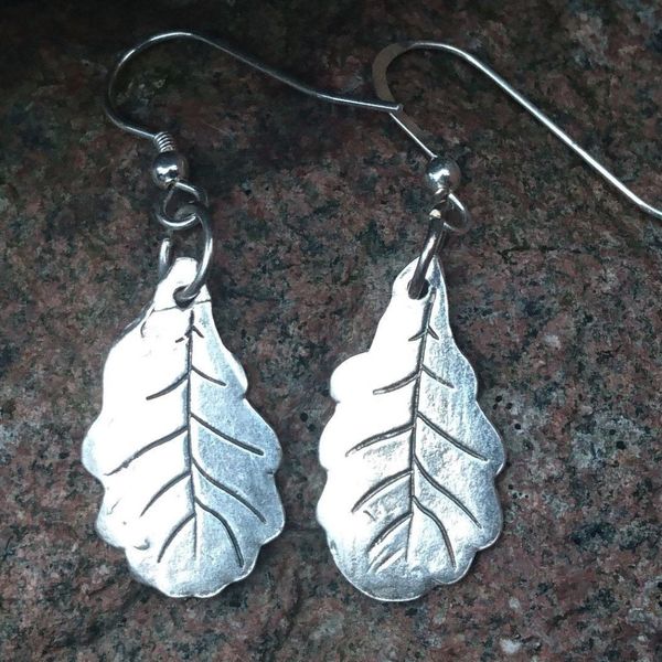 Oak Leaf Earrings