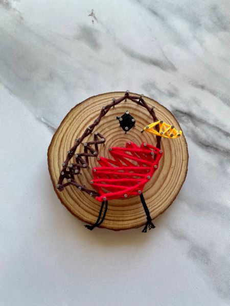 String art robin