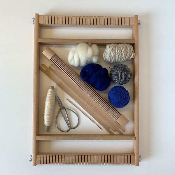 Weaving Loom Kit - Denim Blues