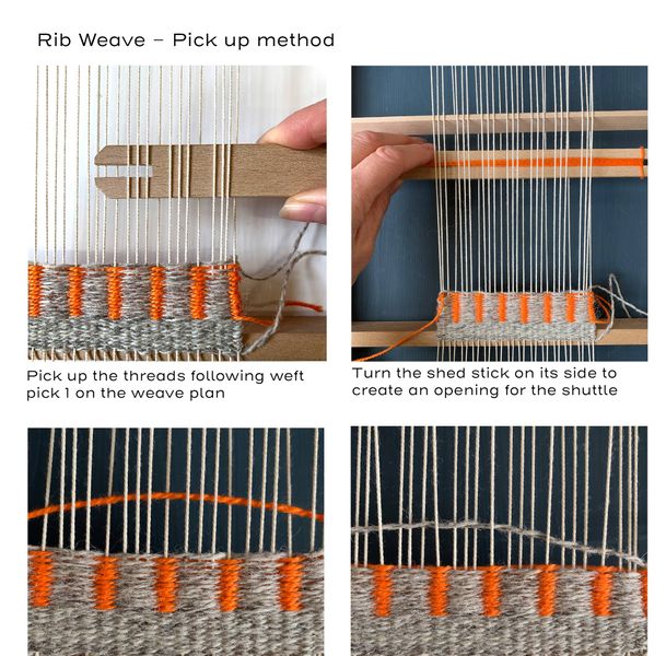 Step by Step guide - Rib Weave 